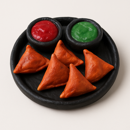 Mini Samosa Platter Fridge Magnet