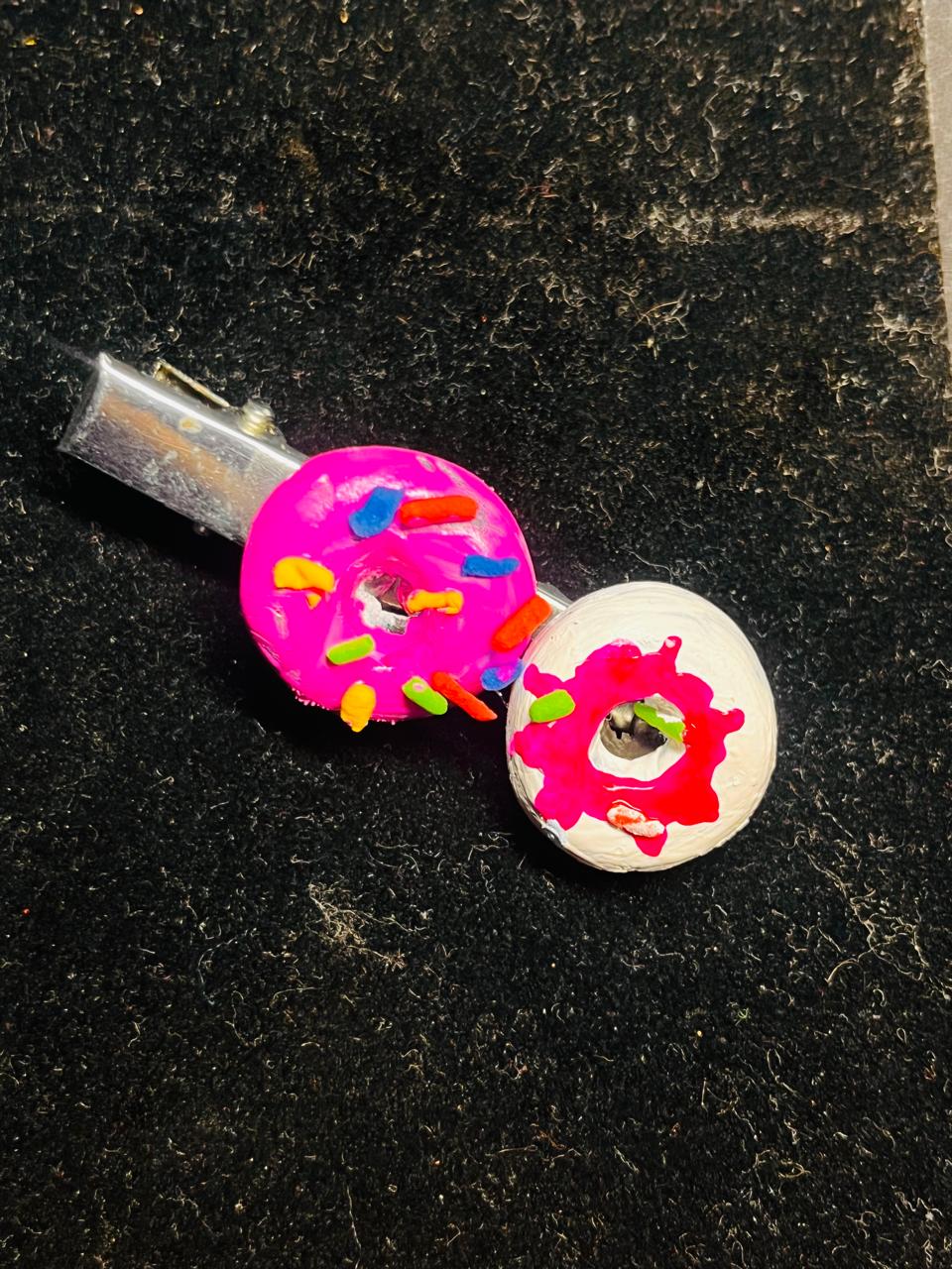 Sweet Treats Hair Clip Set – Donuts & Watermelons