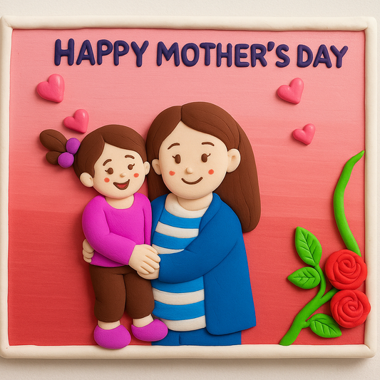 Forever Hug – Mother’s Day Clay Frame