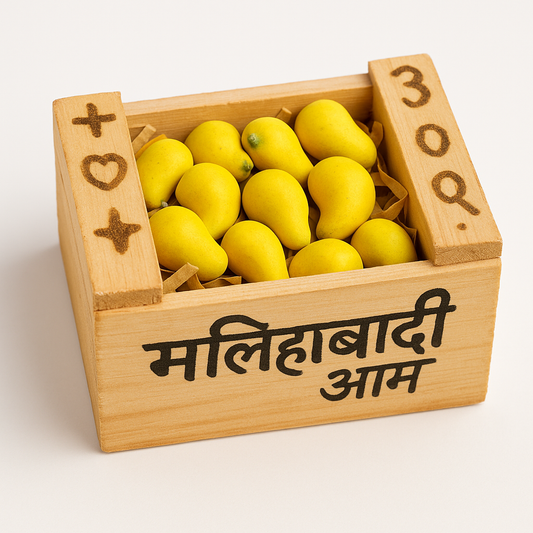 Mini Malihaabadi Aam Crate – Decorative Mango Box