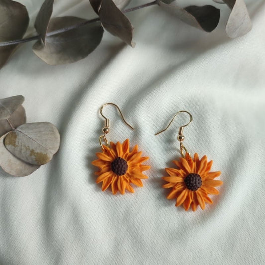 Sunshine Bloom Clay Earrings